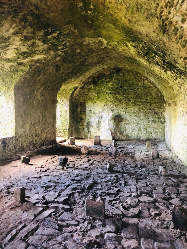 Abandoned castle Ireland