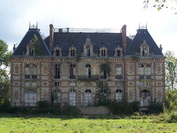 Abandoned Castle of Bonnelles by Henry Salom