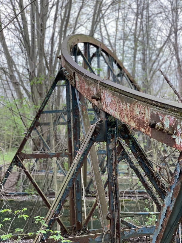 Abandoned Chippewa lake amusement park in Ohio