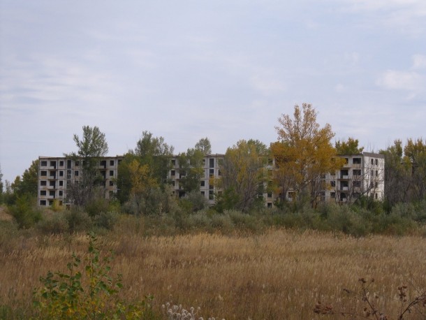 Abandoned Chruschtschowkas in Kazakhstan 