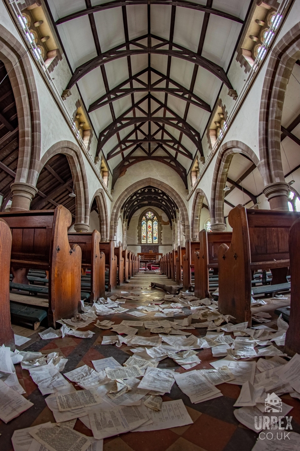Abandoned church England