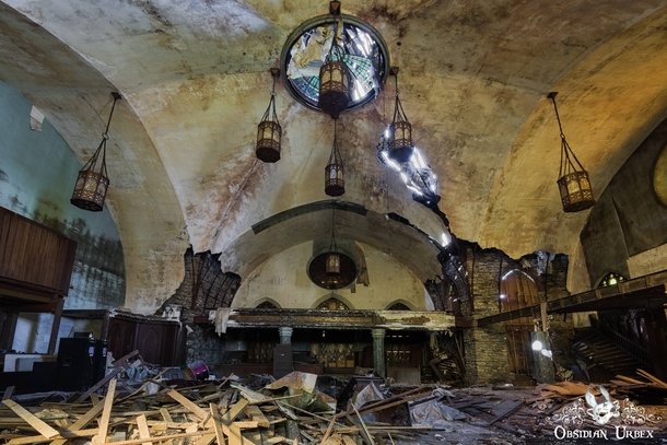 Abandoned Church in America wwwobsidianurbexphotographycom 