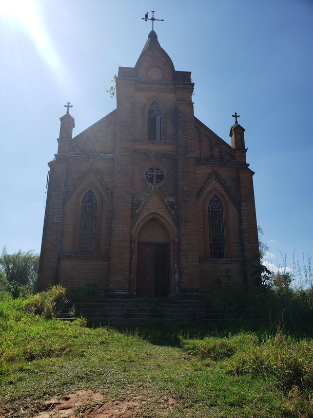 Abandoned church in Brazil Photo of the inside in comments