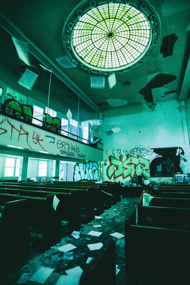 Abandoned Church South Central LA 