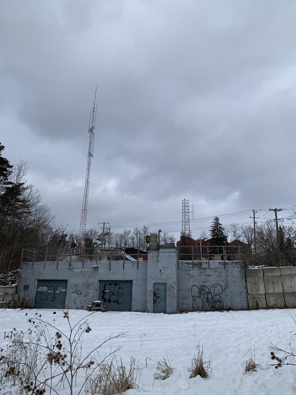 Abandoned  Cold War bunker in Ontario Canada Our Non Profit is trying to save it from demolition More history about it on our petition page please help by signing httpswwwchangeorgwaterloobunker