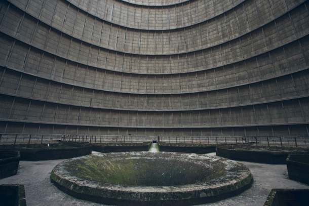 Abandoned cooling tower In Belgium 