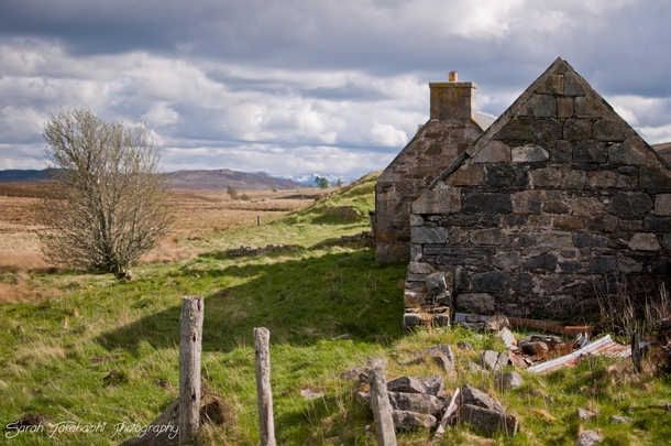 Abandoned Cottage in the Highlands 