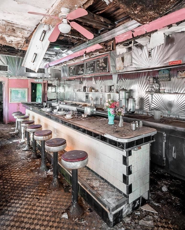 Abandoned diner upstate NY