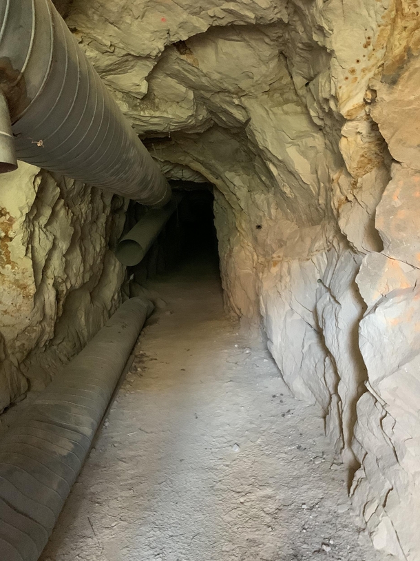 abandoned drainage tunnel
