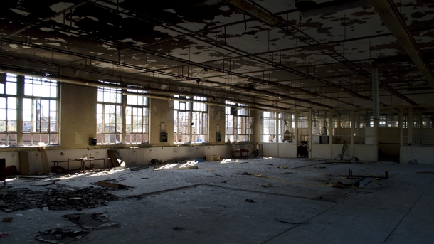 Abandoned electronics factory in Czechia