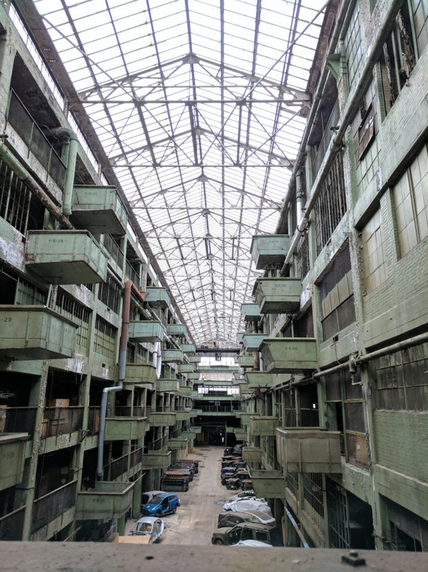 Abandoned Factory Detroit MI