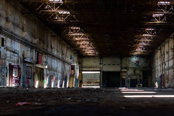 Abandoned Factory in my small town OC 