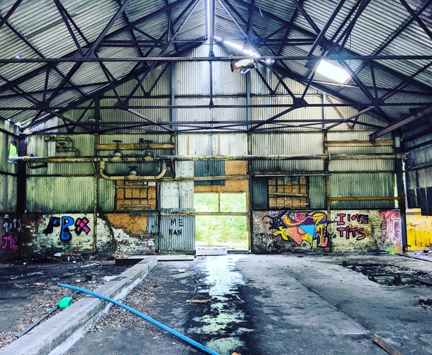 Abandoned Factory near Loxley Fishery