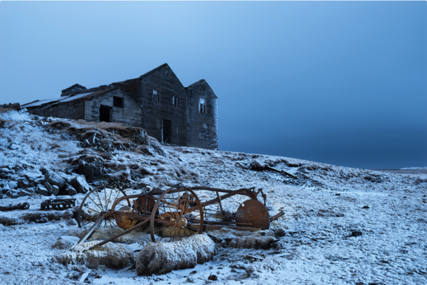 Abandoned Farm Hfn Iceland 