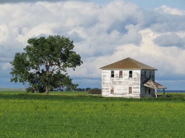 Abandoned Farm House near Kronau Saskatchewan 
