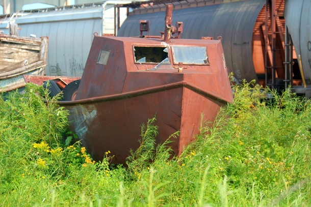 Abandoned fishing boat in Superior WI 