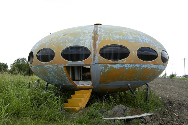 Abandoned Flying Saucer  Wills Point Texas