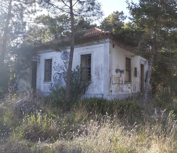 Abandoned forest guard home Portugal