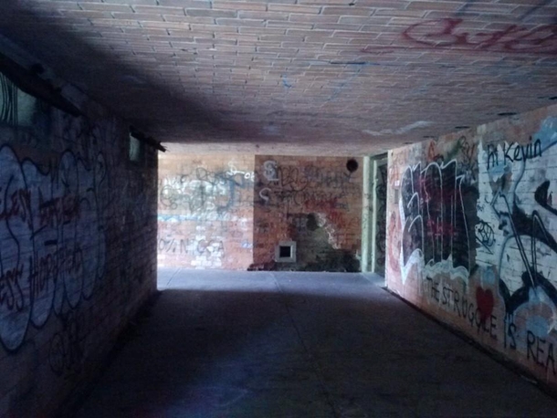 Abandoned fort near Boston sorry for quality 