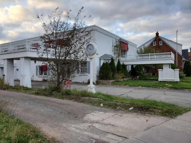 Abandoned funeral home Southern Ontario Canada