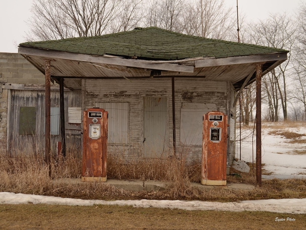 Abandoned Gas Station in Ray IN Photo by Eyster Photo amp Graphic 