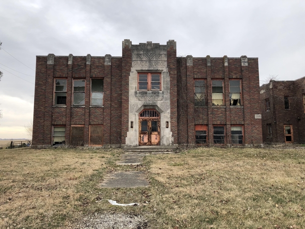 Abandoned Grade School in Indiana