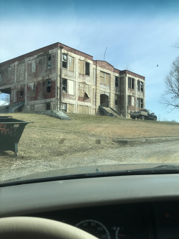Abandoned High School in CairoWV
