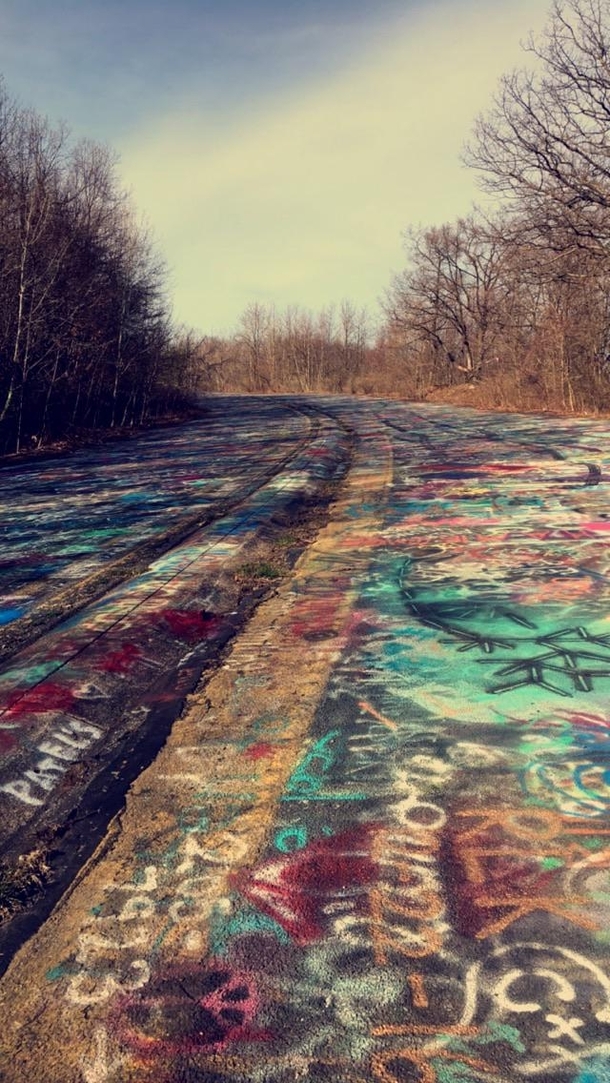 Abandoned Highway in Centralia PA