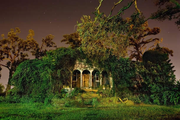 Abandoned Home in New Orleans  by Frank Relle