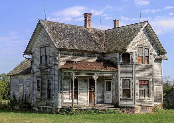 Abandoned Home in Rural Wisconsin 