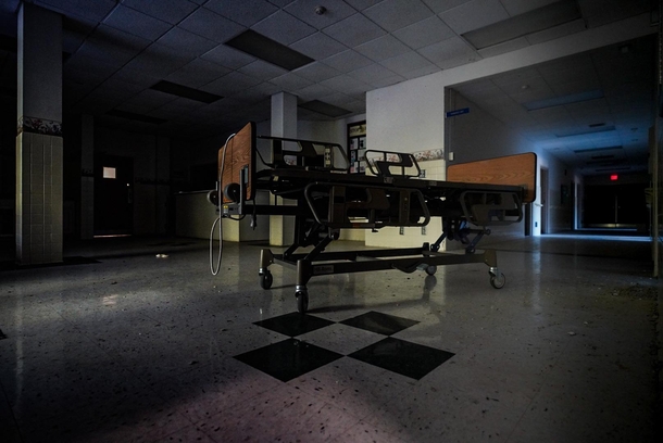 Abandoned hospital closed since  walking dead vibes full power video out now