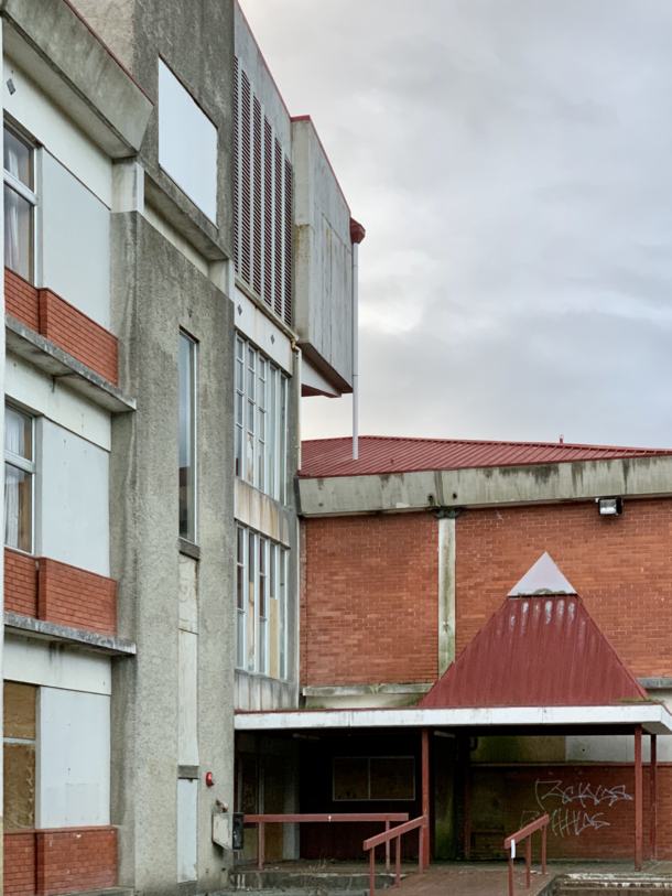 Abandoned hospital Invercargill New Zealand