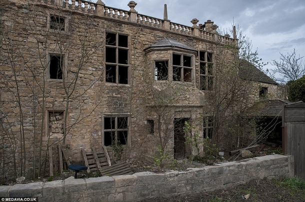Abandoned house at Hampole West Riding of Yorkshire 
