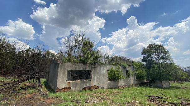 Abandoned house in Suikerboschfontein South Africa