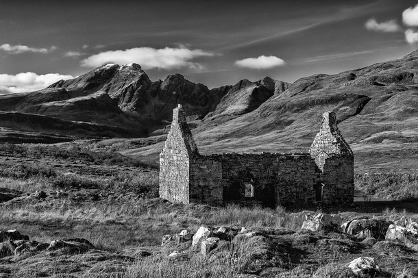Abandoned House Isle of Skye 