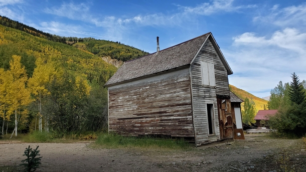 Abandoned house near Silverton Colorado