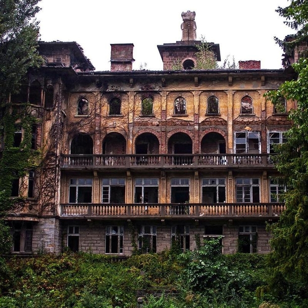 Abandoned house of Bulgarian industrialist Pencho Semov Called the Bulgarian Rockefeller he was the first Bulgarian billionaire