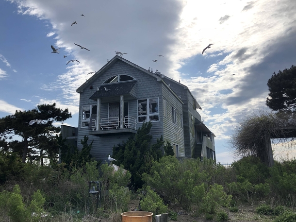 Abandoned House on Private Island in NJ