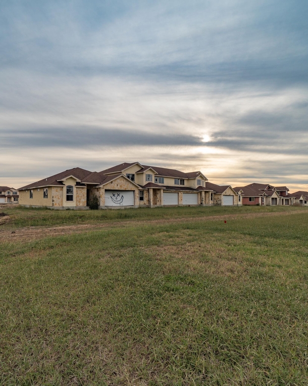 Abandoned Housing Development in Texas