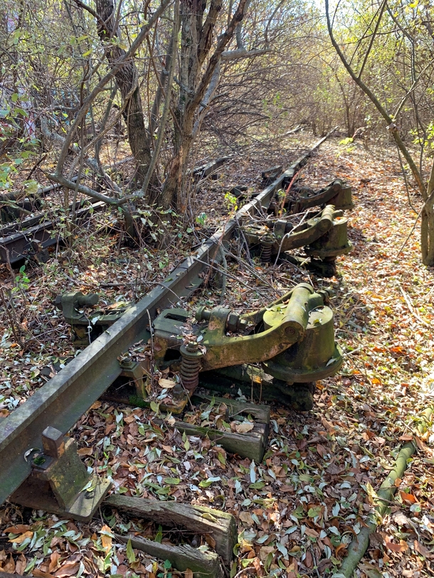 Abandoned Hump Yard Retarders - CT USA
