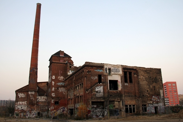 Abandoned ice factory in Berlin 