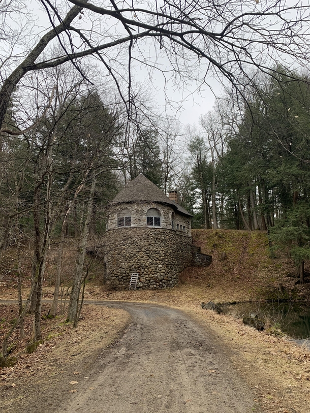 Abandoned ice house in upstate NY