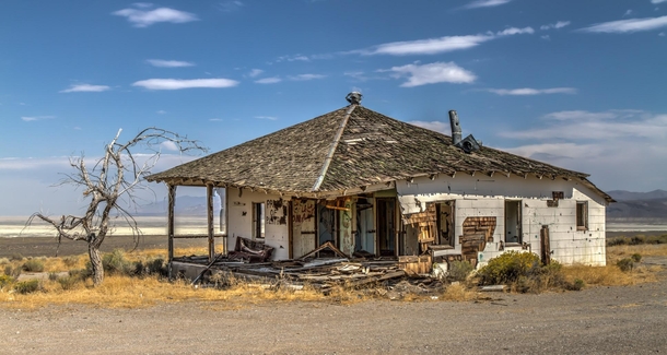 Abandoned in the Smoke Creek Desert Nevada
