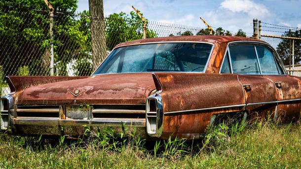 Abandoned ish Cadillac In SC
