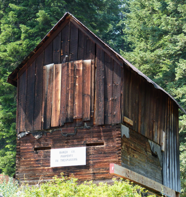 Abandoned jailhouseCornucopia Oregon 