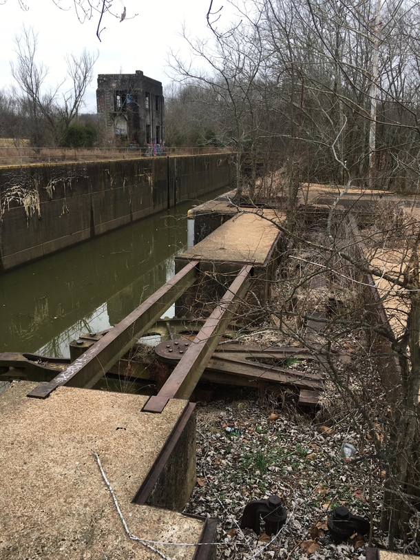 Abandoned lock in Richardsville Kentucky