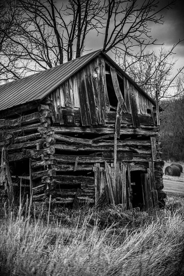 Abandoned Log Cabin Cumberland MdOC