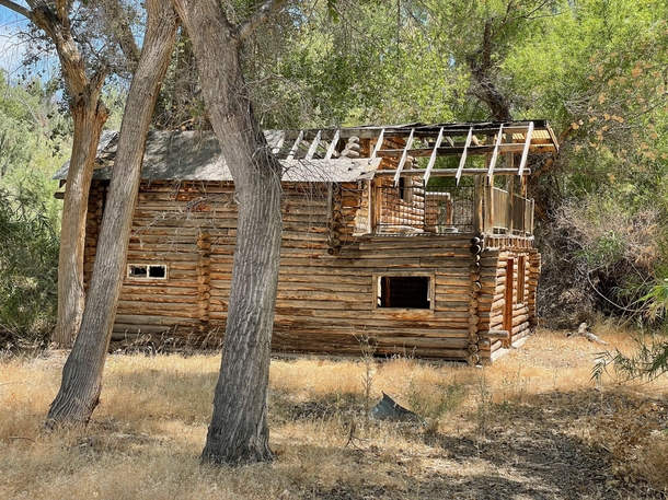 Abandoned Log Cabin in Northwestern Arizona