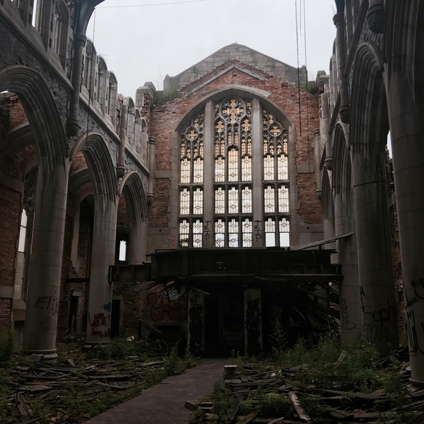 Abandoned Methodist church PM for location info by mars___  OCOS