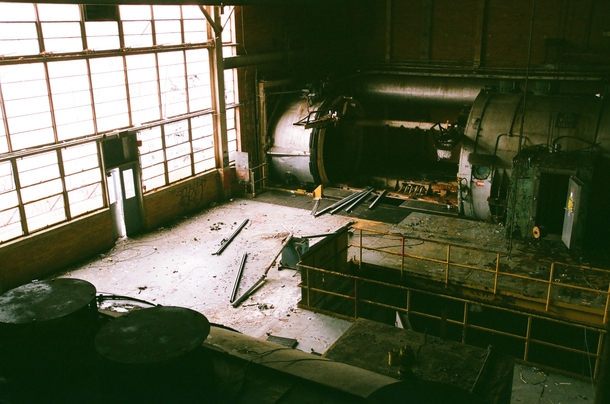 Abandoned military testing facility 